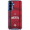 NBA Houston Rockets Jersey Galaxy S25 Clear Case